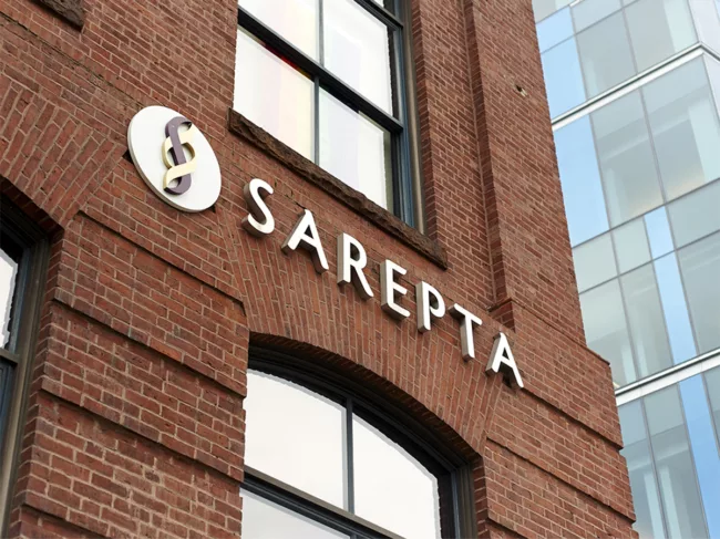 Sarepta signage