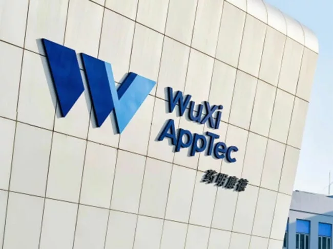 Wuxi Apptec signage 