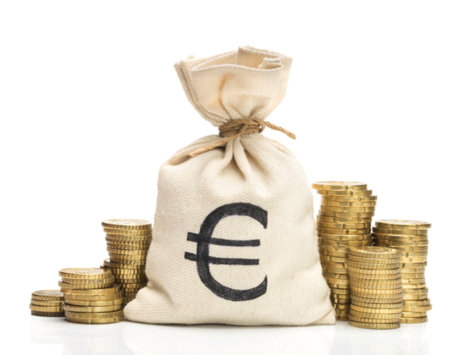 Bag of euros