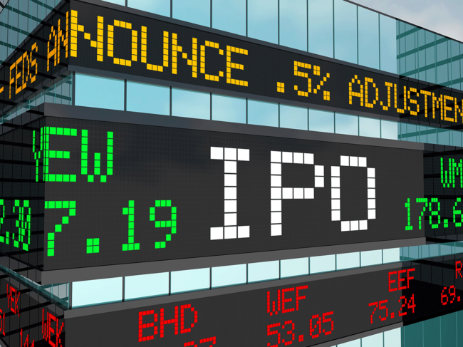 IPO stock market ticker