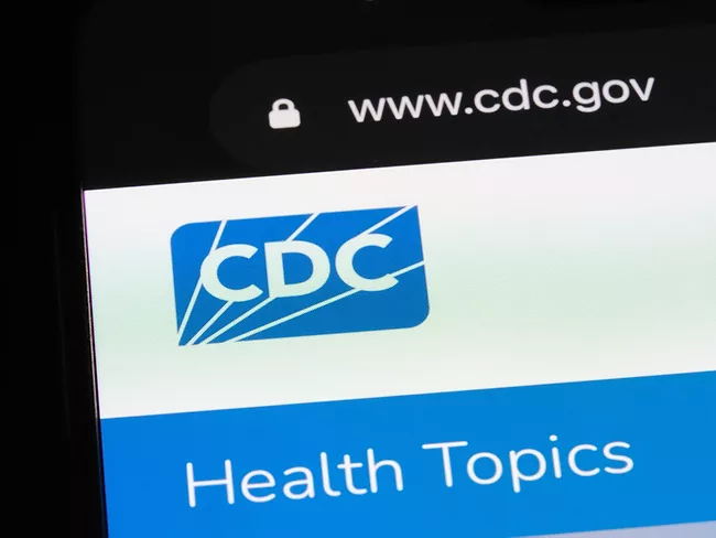 CDC logo on website