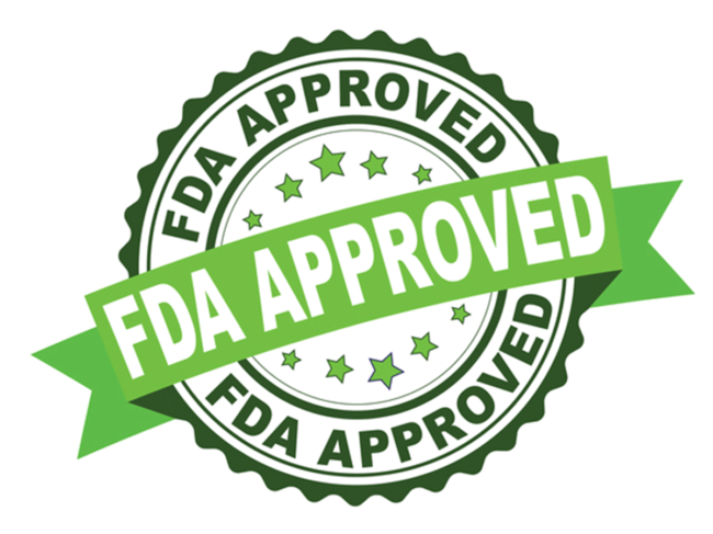 FDA Approved seal