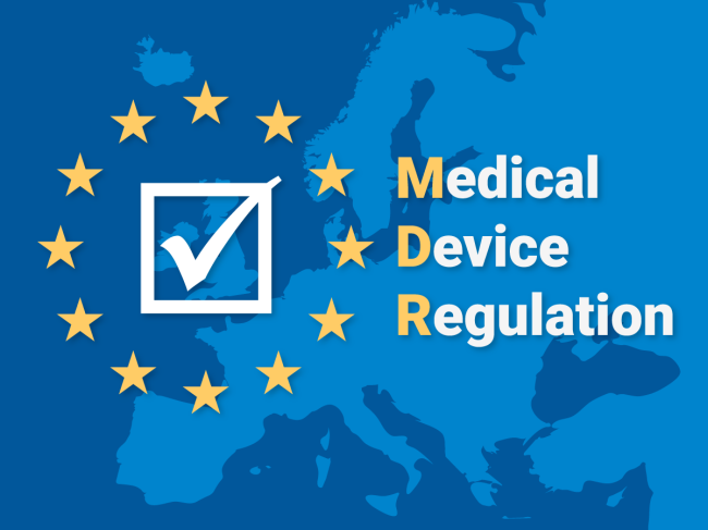 Map of Europe, Medical Device Regulation (MDR) text