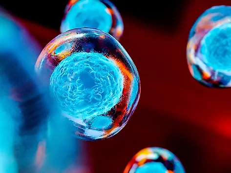 Cell therapy illustration