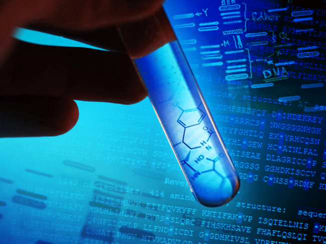 DNA testing illustration