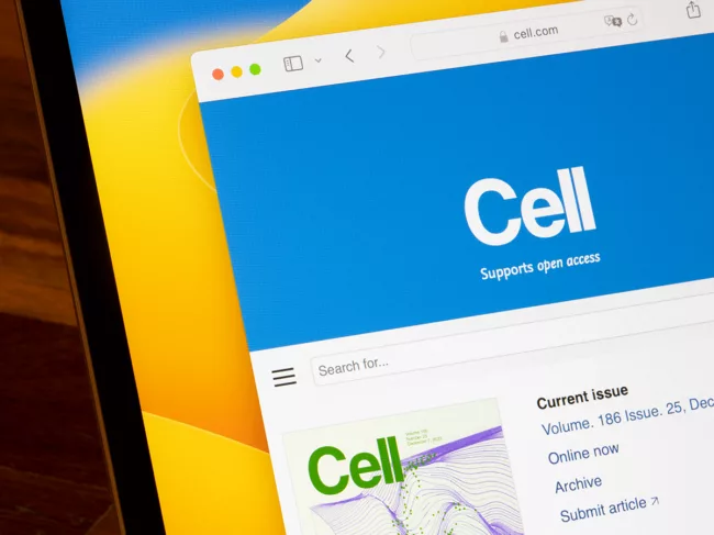 Website of Cell, a peer-reviewed scientific journal