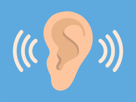 Hearing ear icon