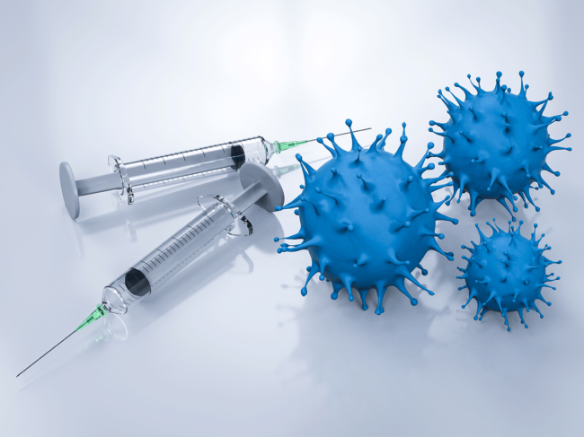 Coronavirus and syringes