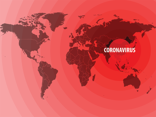 Coronavirus-map