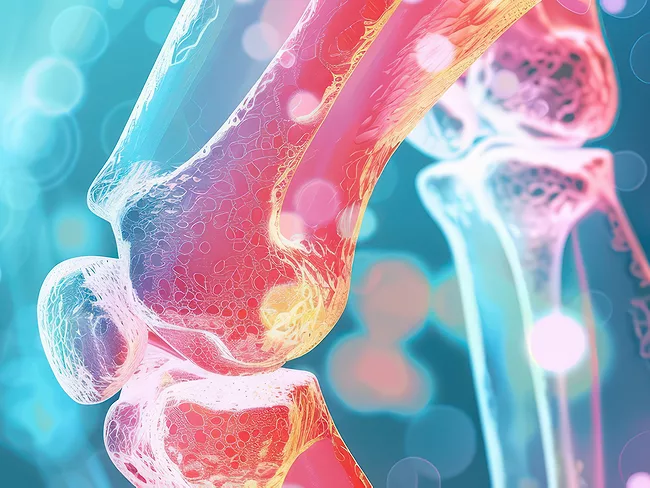 Bone structure illustration