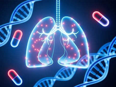 Respiratory lung dna drug therapeutics