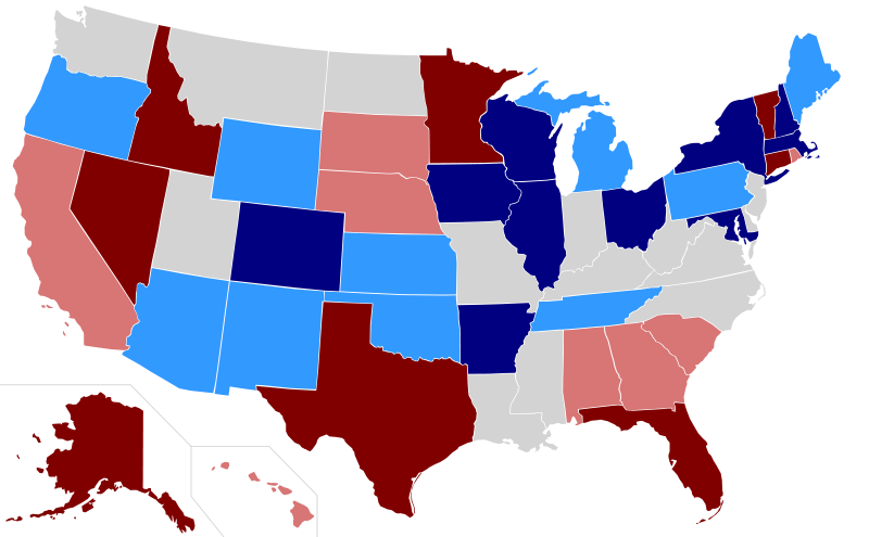 2010_Gubernatorial_Election_Map